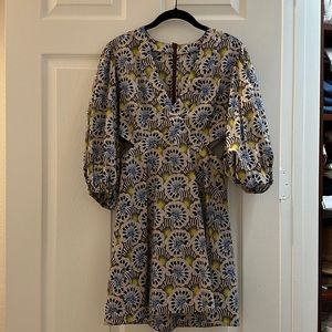 Alexis dress with side cutouts size small, never worn